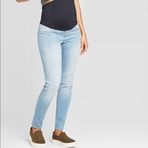 Maternity Crossover Panel Jeggings